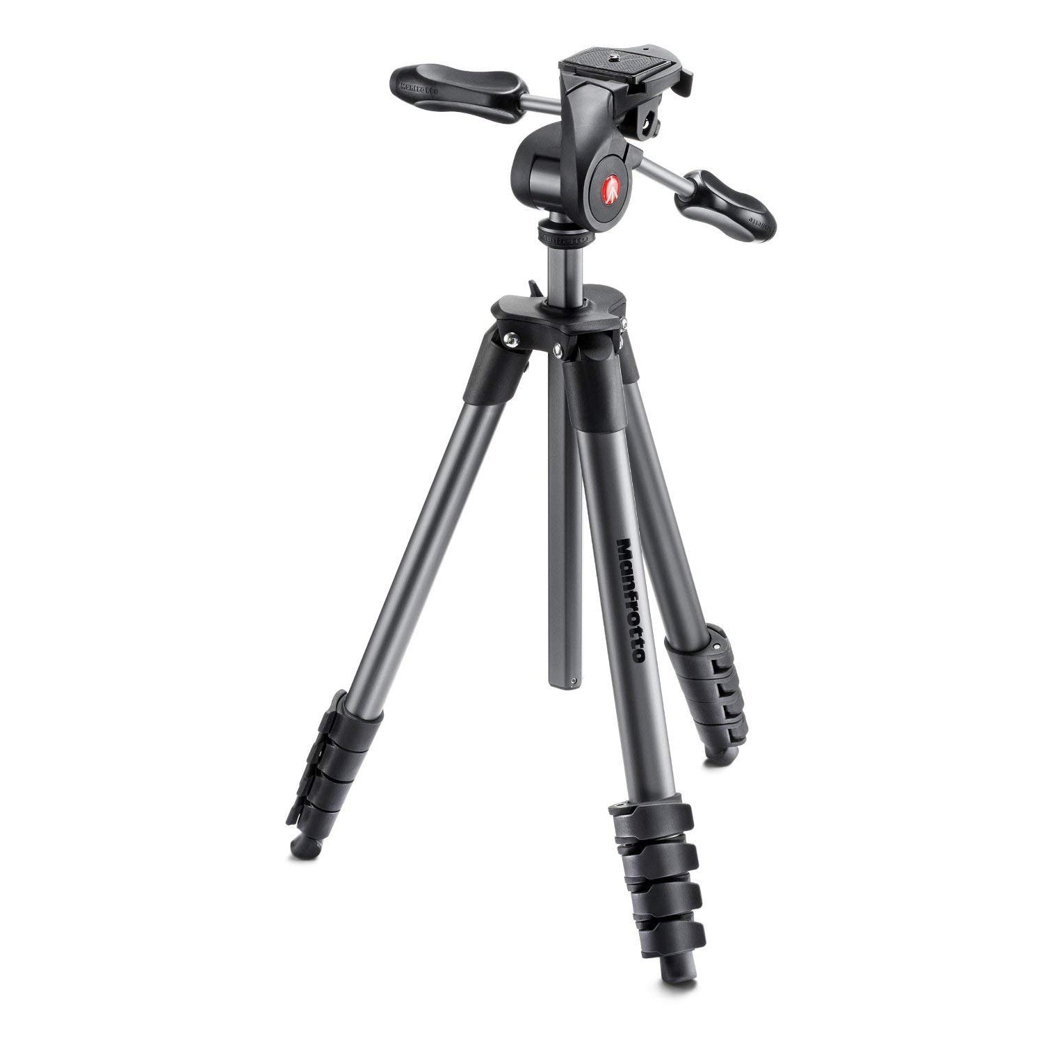 Manfrotto mkcompactadv-bk compact avancé trépied avec une tête à 3 voies