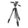 Manfrotto MKCOMPACTADV-BK Compact Advanced Tripod with 3-Way Head