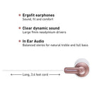 Panasonic RPHJE120 In-Ear Earbud Headphones