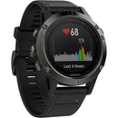 Garmin fenix 5 Multi-Sport Training GPS Watch (Slate Gray, Black Band)