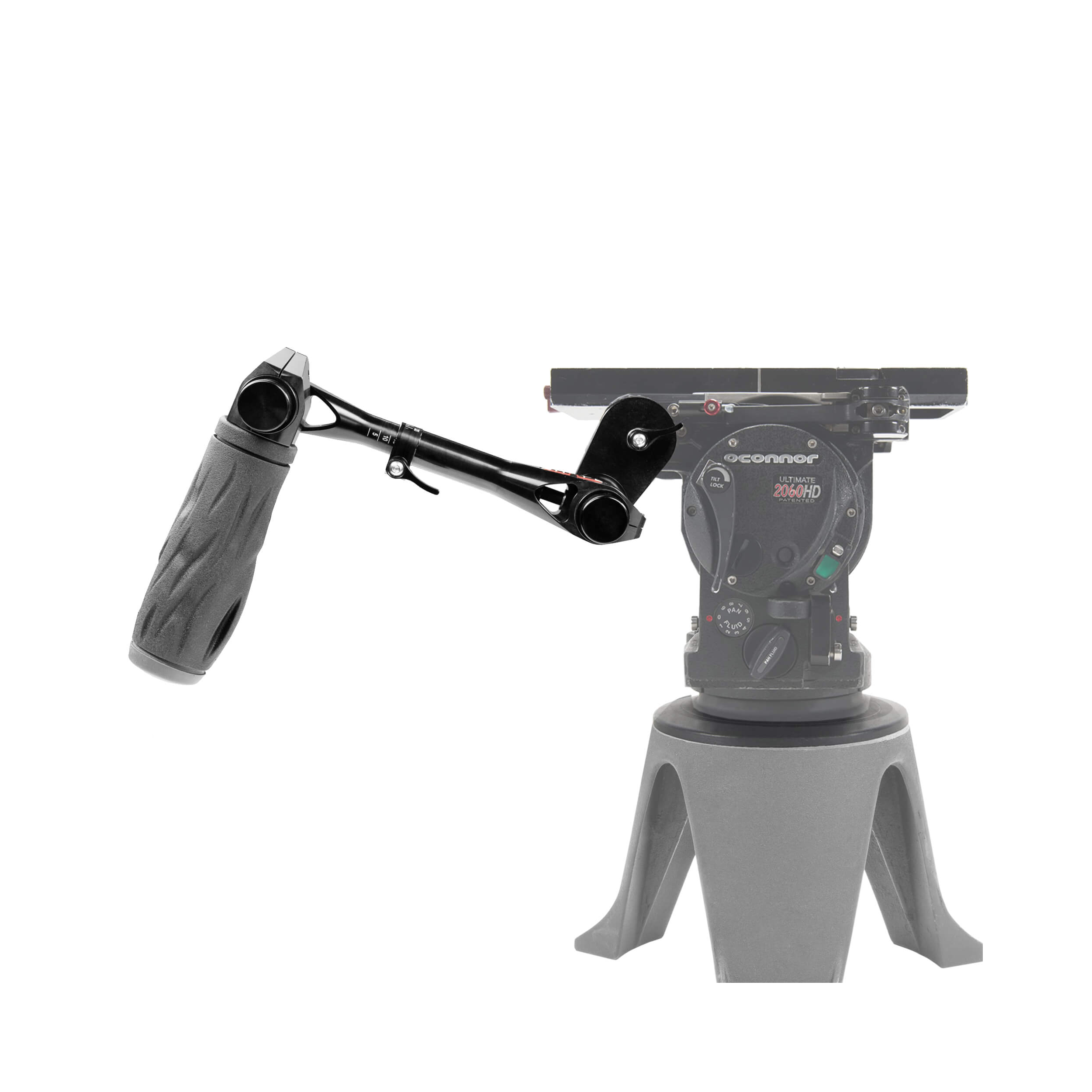 SHAPE Telescoping Tripod Pan Handle with PushButton Joints (OConnor)