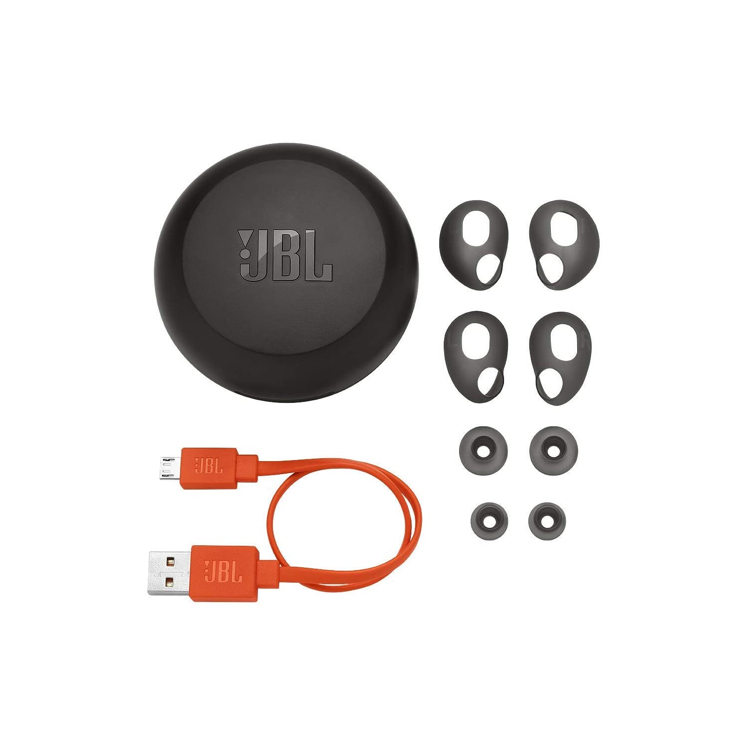 JBL Free véritablement casque Bluetooth intra-auriculaire sans fil avec jusqu'à 24 heures de jeu combiné et télécommande / micro intégré - noir