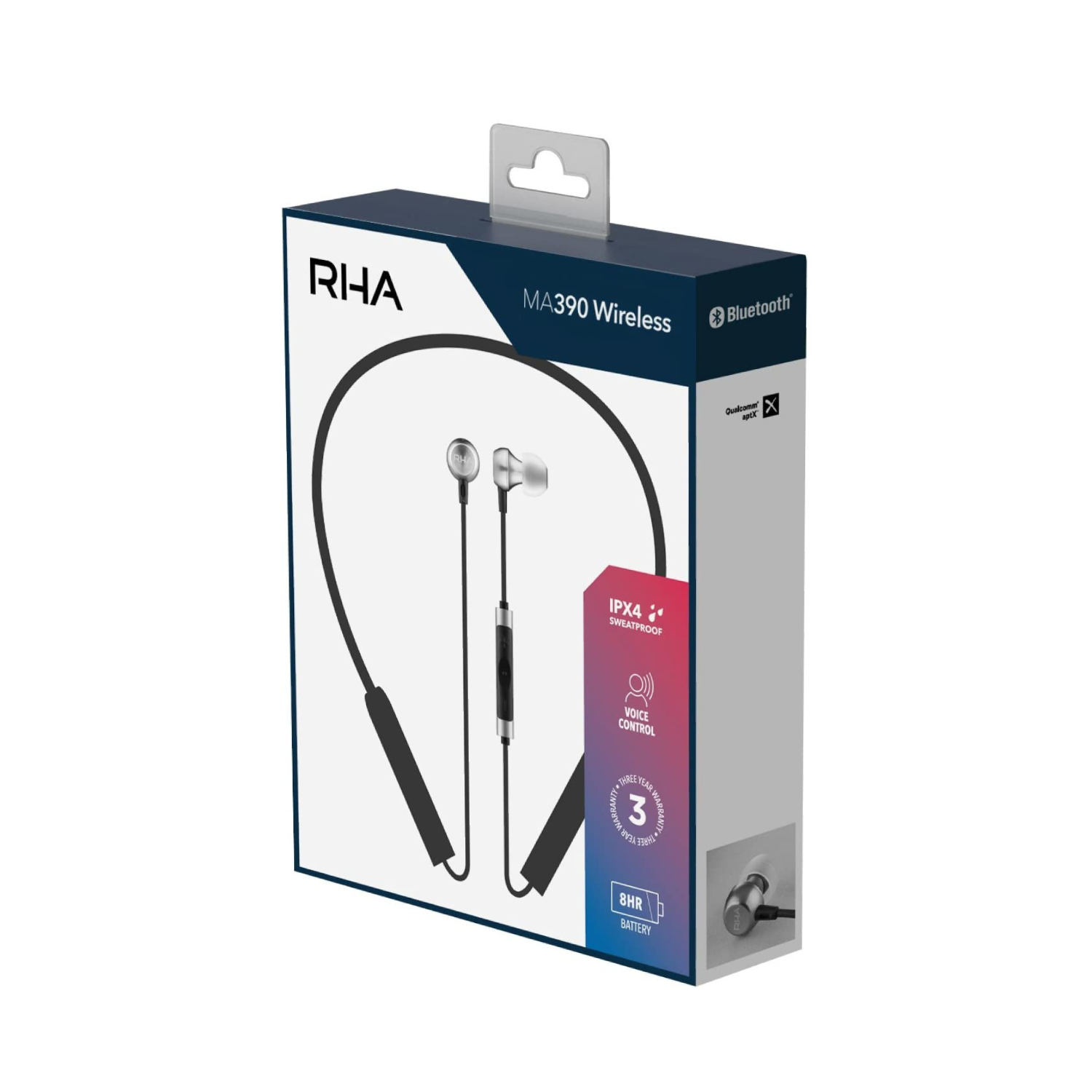 RHA MA390 Wireless in Ear Headphone Bluetooth Sweatproof Noise