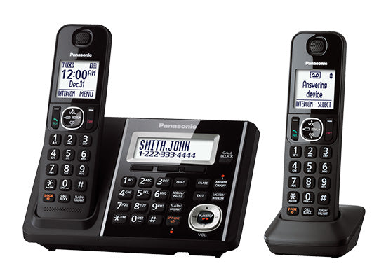 Panasonic KXTGF342B 2 Téléphone sans fil avec base