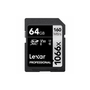 Lexar 64GB Professional 1066x UHS-I SDXC Memory Card SILVER Series LSD