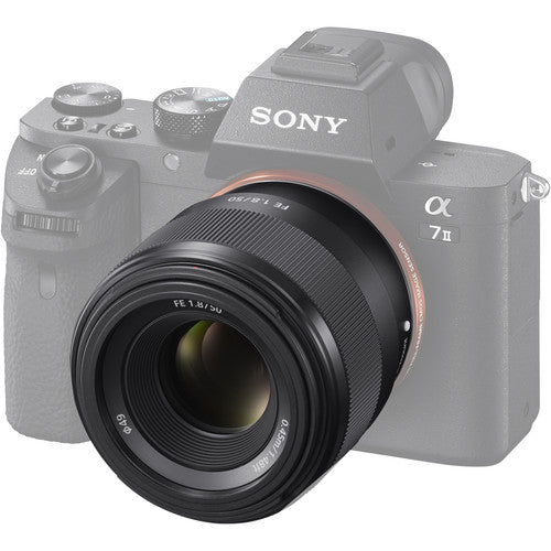 Sony SEL50F18F - Lens - 50 mm - f/1.8 FE - Sony E-mount