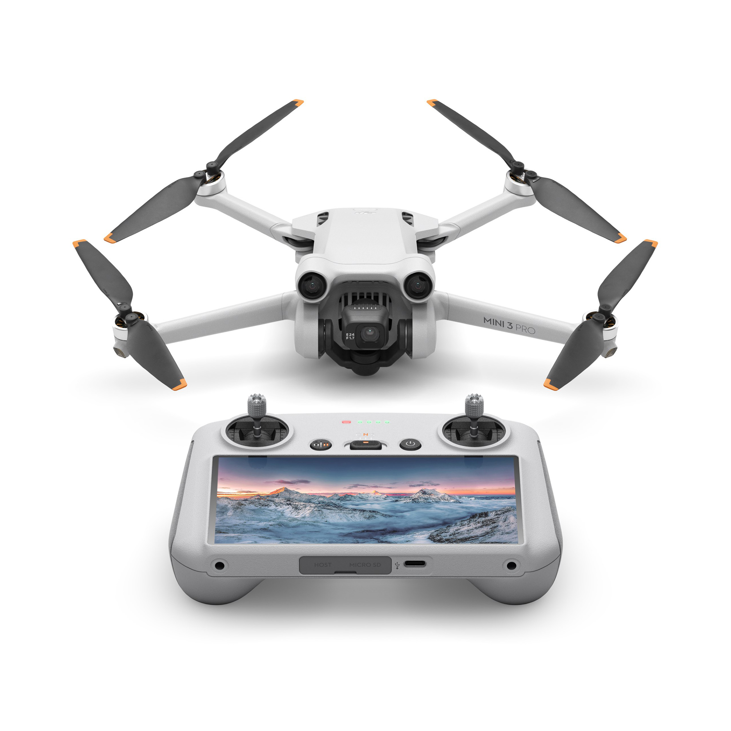 DJI Mini 3 Pro Drone avec télécommande RM330 avec écran