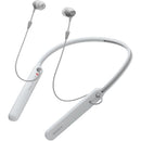 Sony WI-C400 - Earphones with mic - in-ear - behind-the-neck mount - Bluetooth - wireless - NFC
