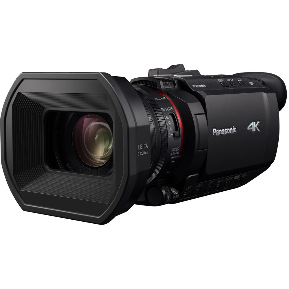 Panasonic HC-X1500 Caméscope professionnel 4K avec zoom optique 24x, streaming WiFi HD en direct