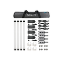 Nanlite PavoTube II 15X RGBWW LED Pixel Tube 4-Light Kit with Internal Batteries