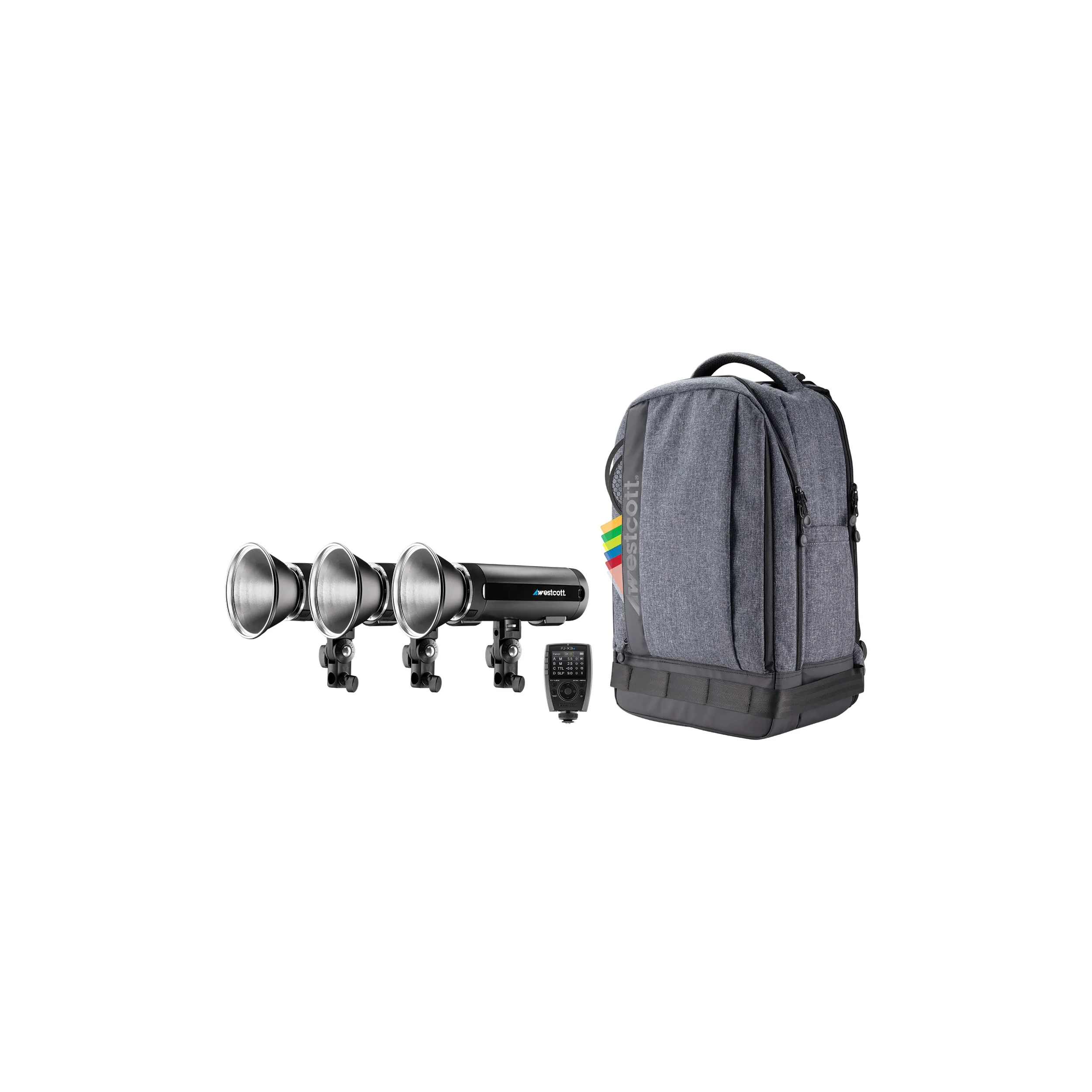 Kit de sac à dos stroboscope Westcott FJ200 stroboscopique avec déclencheur sans fil FJ-X3S pour les caméras Sony