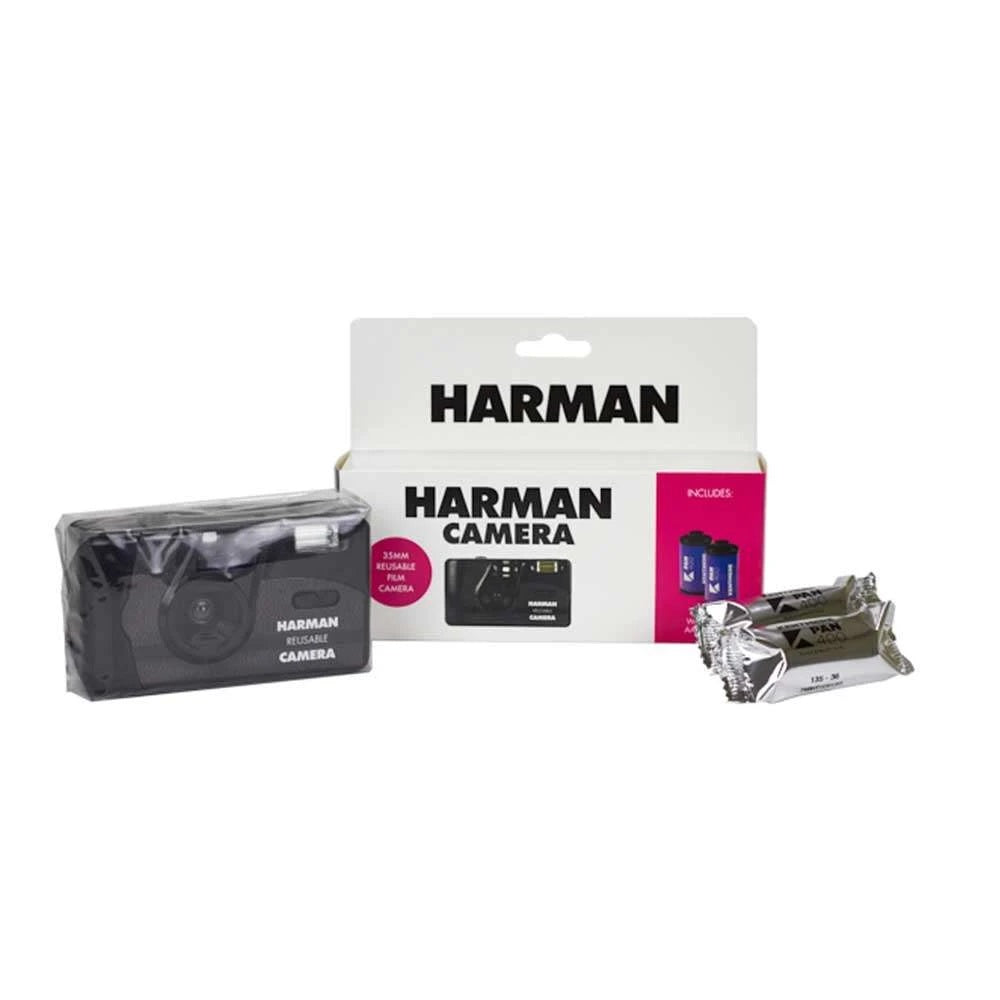 Caméra réutilisable Ilford Harman avec 2 x Kentmere Pan 400 Films