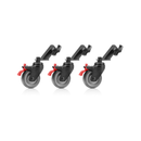 SHAPE Montreal Combo Black Wheels - Set Of 3