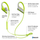 Panasonic WINGS Ultra-Light Wireless Bluetooth Sport Earphones - Yellow