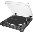 Audio-Technica Consumer AT-LP60X Stereo Turntable Black Analog + USB