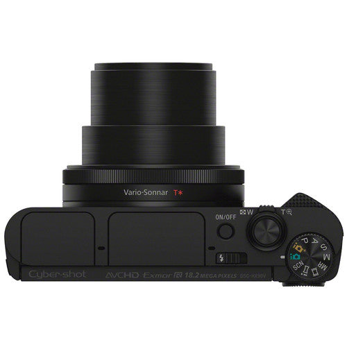 Sony DSC-HX90VB Cyber-shot - Digital camera - compact - 18.2 MP - 1080p - 30x optical zoom - Carl Zeiss - Wi-Fi, NFC - black