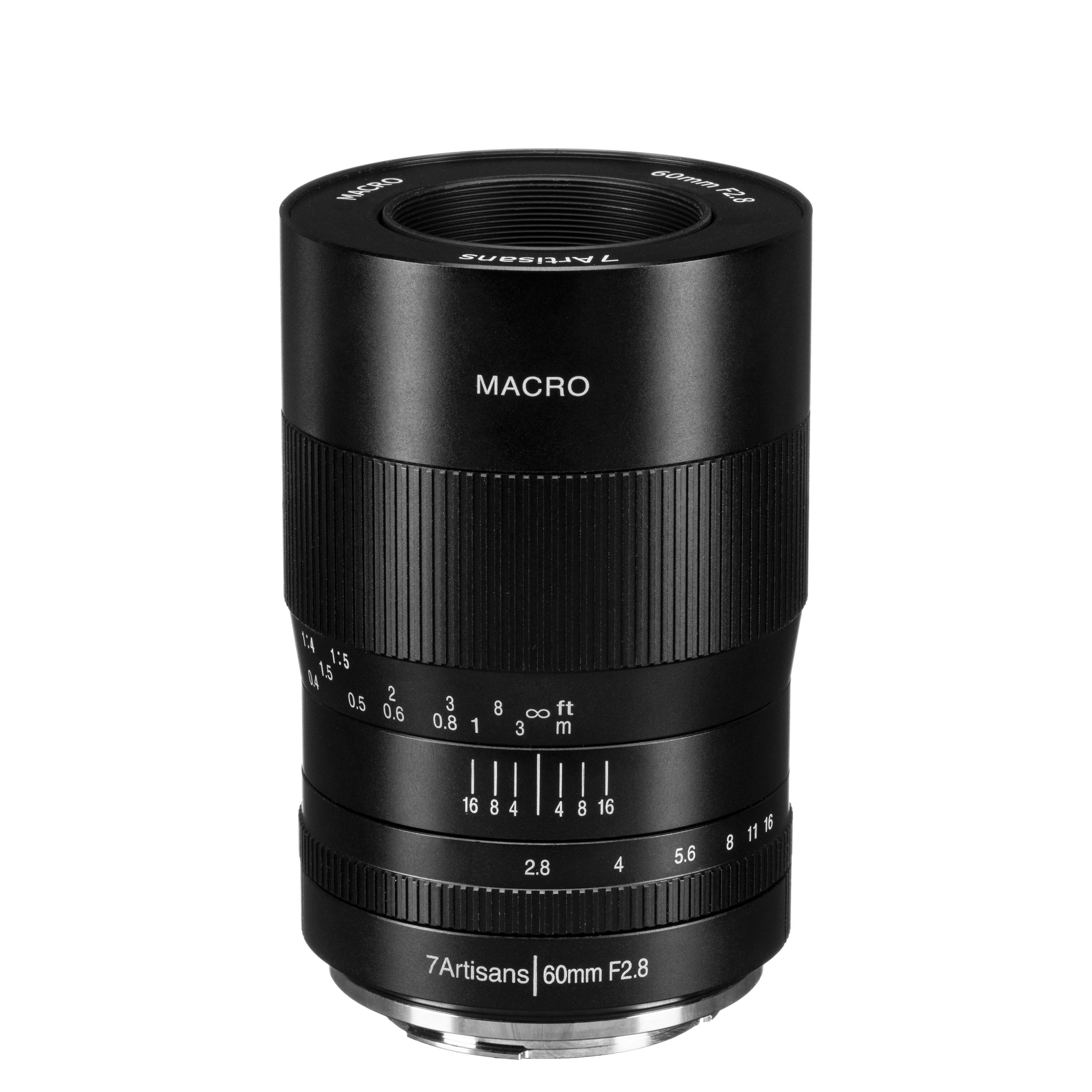 7artisans Photoelectric 60mm f/2.8 Macro Lens for Canon EF-M Mount