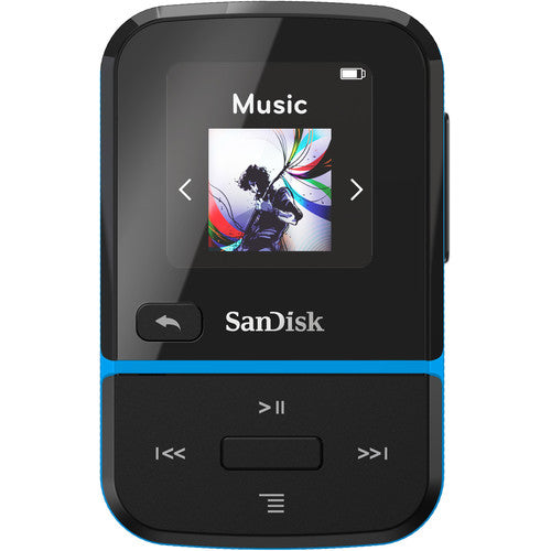Sandisk 16 Go de clip sport go mp3 lecteur - bleu