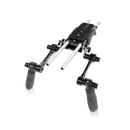 SHAPE Compact Revolt Shoulder Baseplate with Handgrips (Black)
