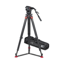 Sachtler flowtech 7+7 100 mm Carbon Fiber Tripod System with Ground Spreader and Padded Bag