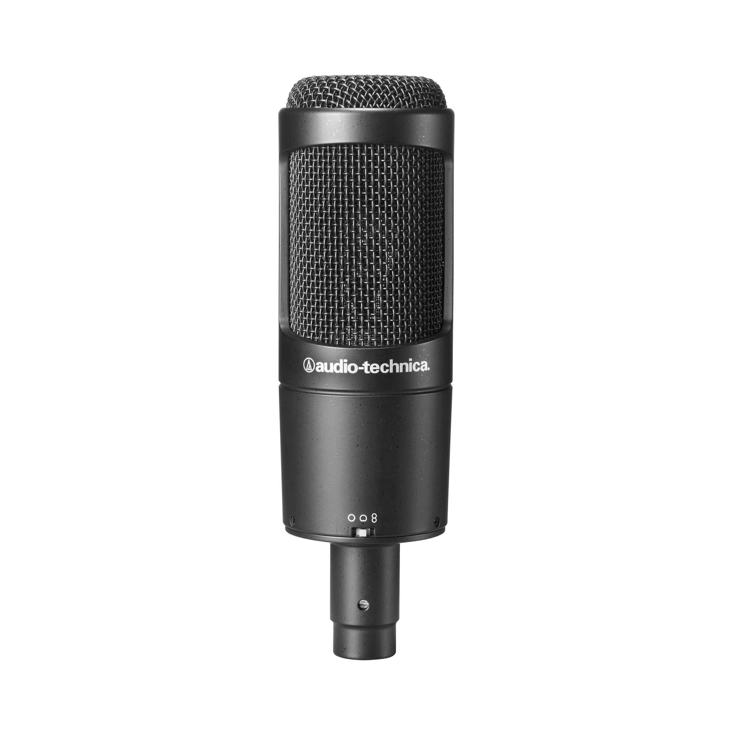 Audio-Technica AT2050 Microphone de condenseur multipatternique à grand diaphragme
