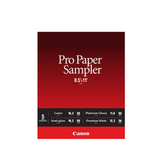 Canon Pro Paper Sampler Pack 8.5x11 