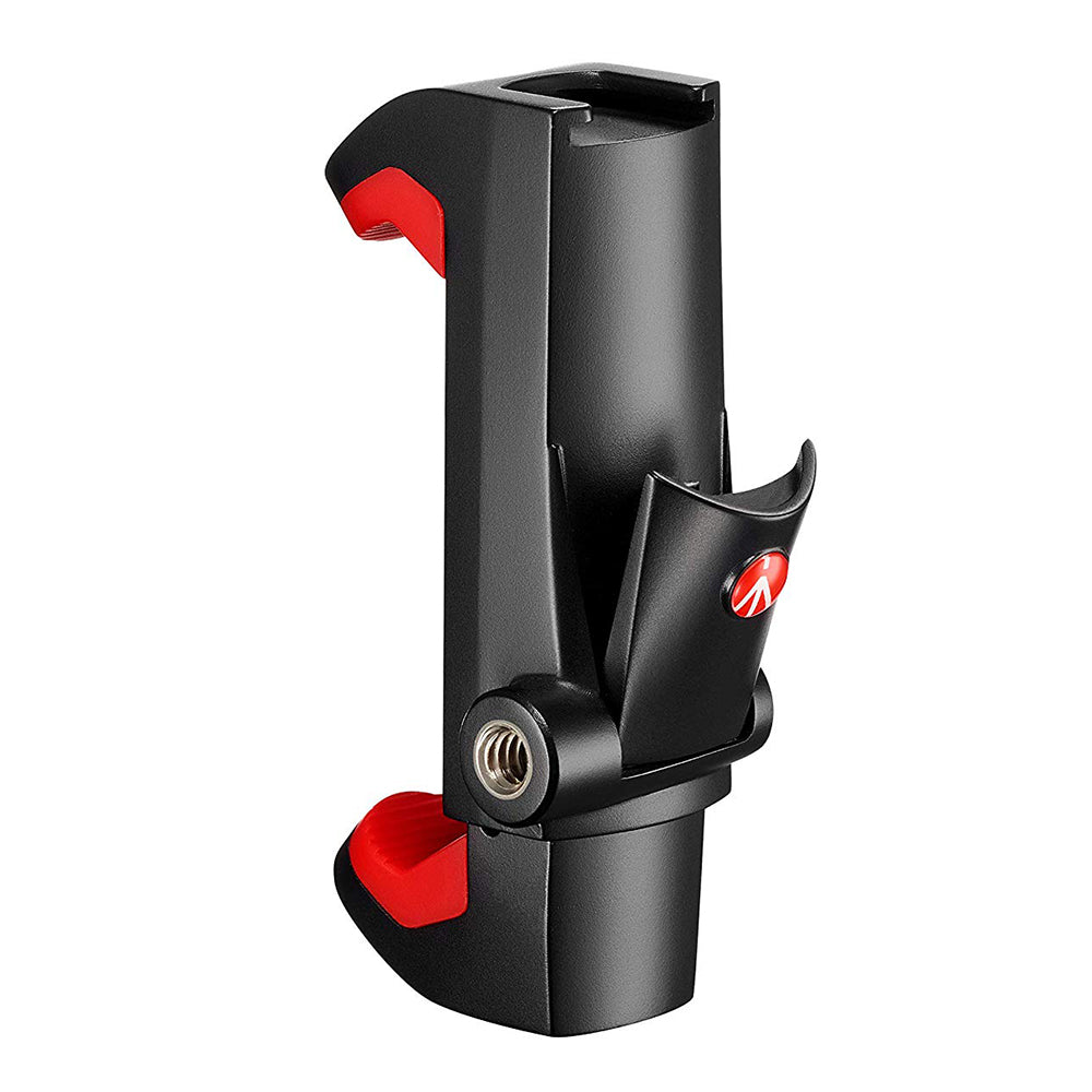 Manfrotto Double Lock Clamp with Cold Shoe for Universal/Smartphones