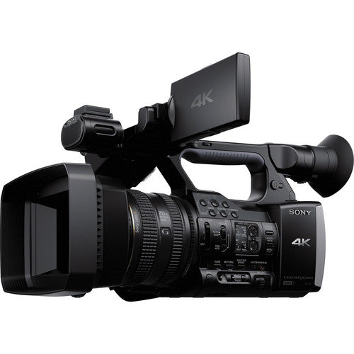 Sony Handycam FDR-AX1 - Camcorder - 4K - 18.9 MP - 20x optical zoom - flash card - black