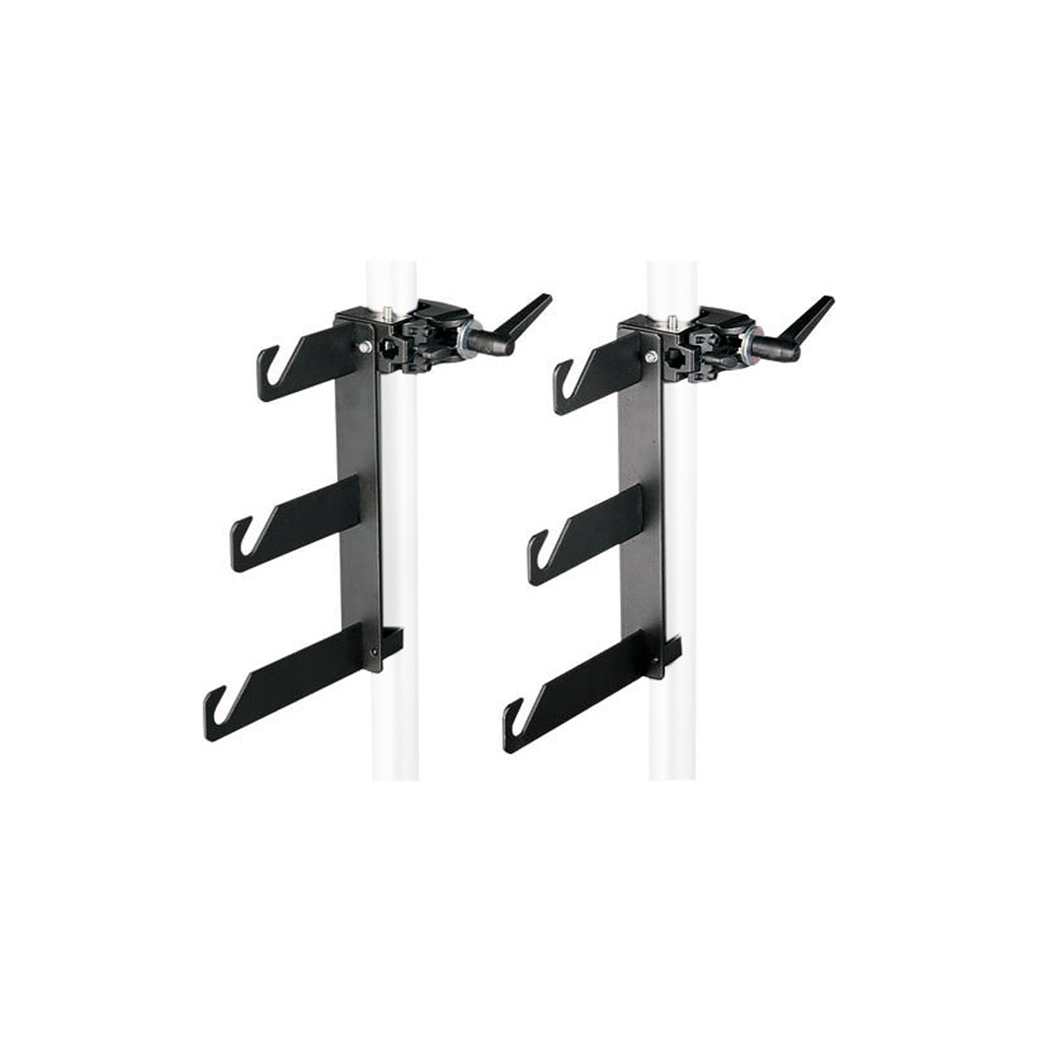 Manfrotto 044 Background Holder Hooks and Super Clamps for 3 Backgrounds - Set of 2