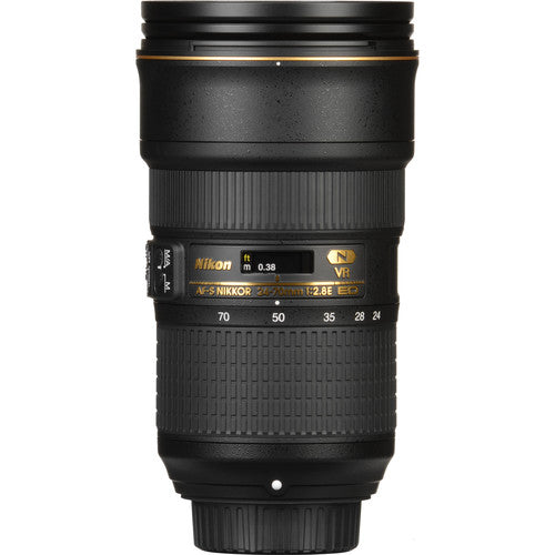 Nikon AF-S FX-Format Nikkor 24-70 mm F2.8e Ed VR Lens