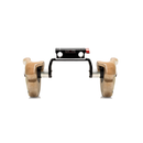 SHAPE Bloc de tige de poignée en bois rapide pour tiges de 15 mm