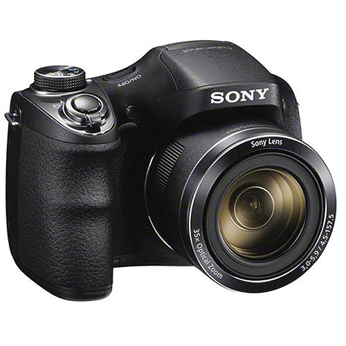 Sony DSC-H300B Cyber-Shot - Caméra numérique - 20,1 MP - Zoom optique 35x