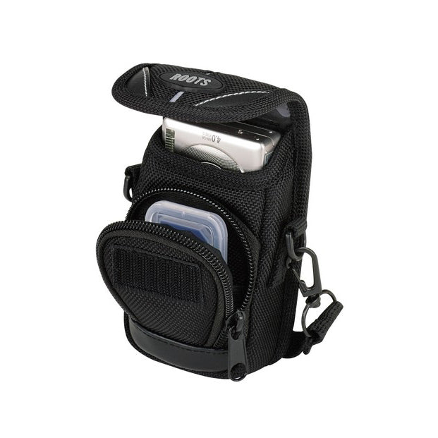 Roots Executive Small Digital Camera Pouch - Black