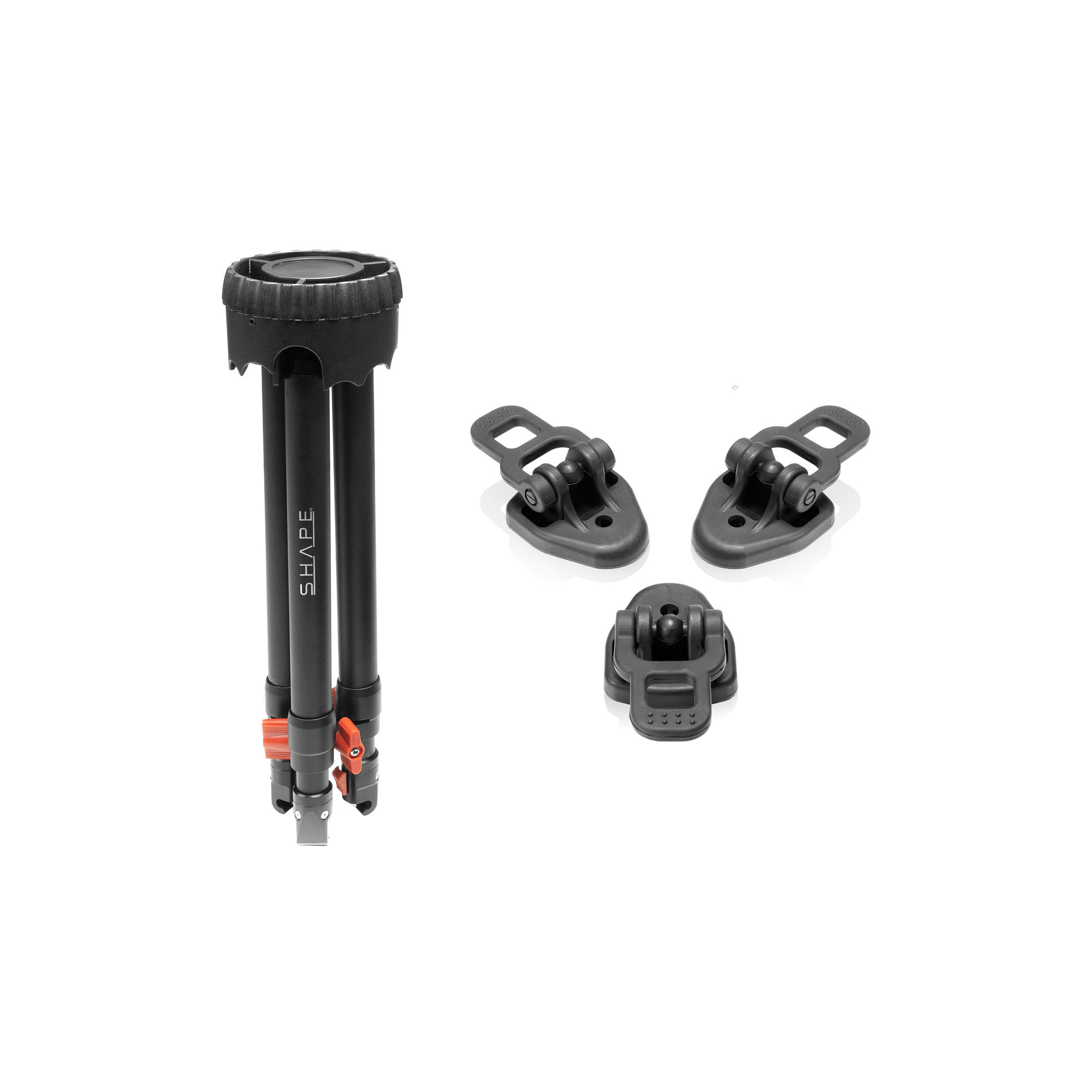 SHAPE Mid-Level Spreader with Rubber Feet for ST15 & ST20 Tripods