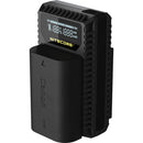 Nitecore UCN1 Dual slot Charger for Canon LP-E6, LP-E6N, and LP-E8 Batteries