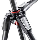Manfrotto MT055XPRO3 Aluminum Tripod with MVH502AH Video Head
