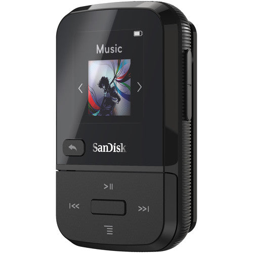 SanDisk 16GB Clip Sport Go MP3 Player - Black