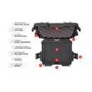 Nanuk 905 Hard Utility Case avec insert en mousse