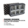 Nanuk 915 Hard Utility Case avec insert de diviseur rembourré