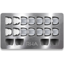 Casque de bruit RHA MA750i Isolaçant à l'oreille avec télécommande et microphone