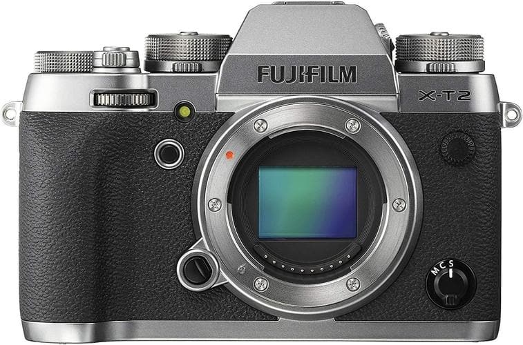 Fujifilm X-T2 Mirrorless Digital Camera, Graphite Silver (Body Only)