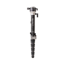 Benro MSDPL46C SupaDupa Carbon Fiber Monopod with Leveling Pan Head (62")