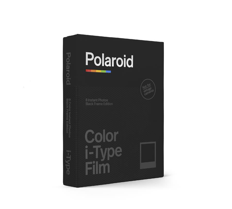 Film instantané de couleur Polaroid I-Type - édition de cadre noir
