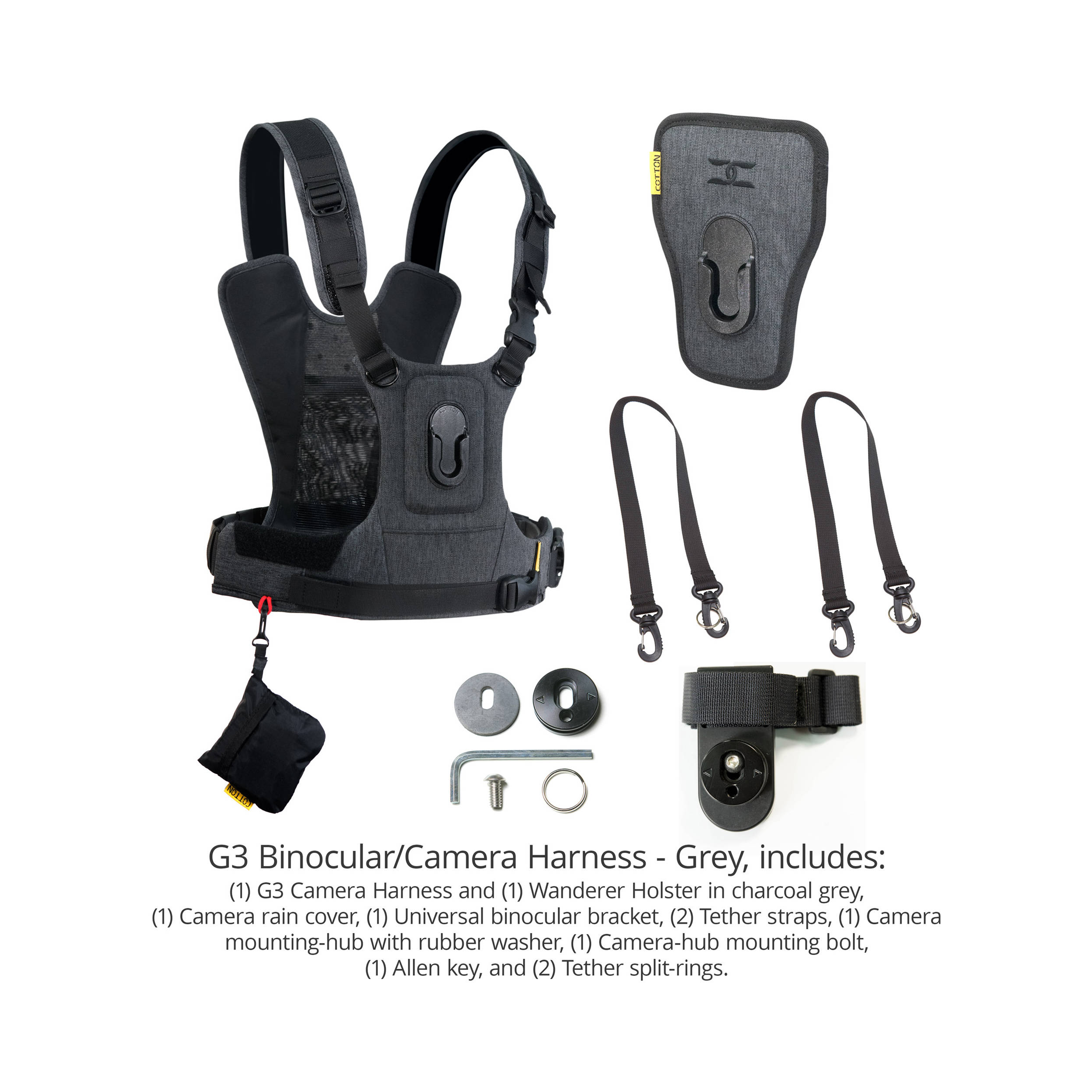 Cotton Carrier CCS G3 Binocular and Camera Harness