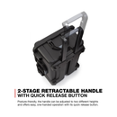 Nanuk 950 Protective Rolling Case with Foam Dividers