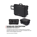 Nanuk 950 Protective Rolling Case with Foam Dividers