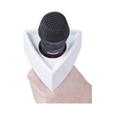 Rycote Single Triangular White Mic Flag