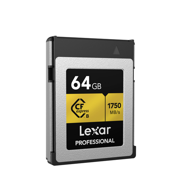 Lexar 64GB Professional CFexpress Type-B Memory Card LCFX10-64GCRBNA
