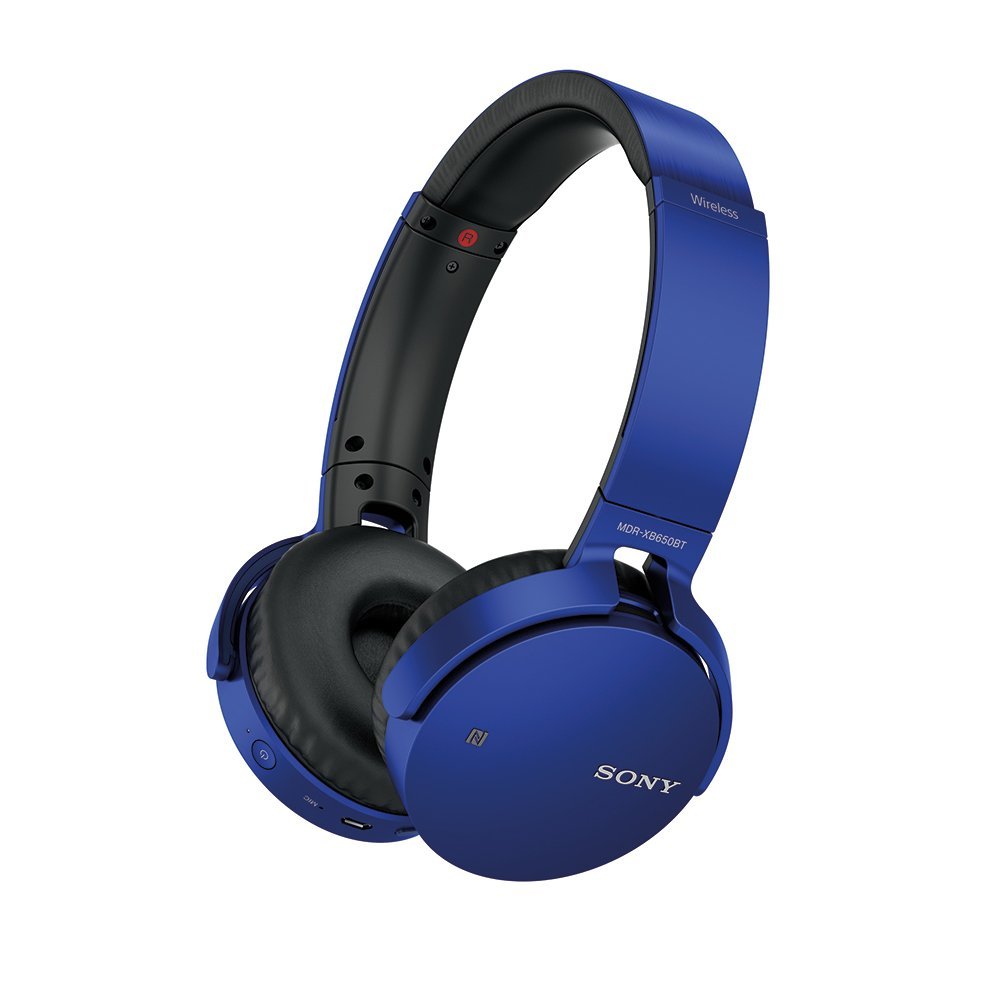 Écouteurs Sony MDR-XB650BT avec micro, série XB pleine taille - Wireless - Bluetooth - NFC