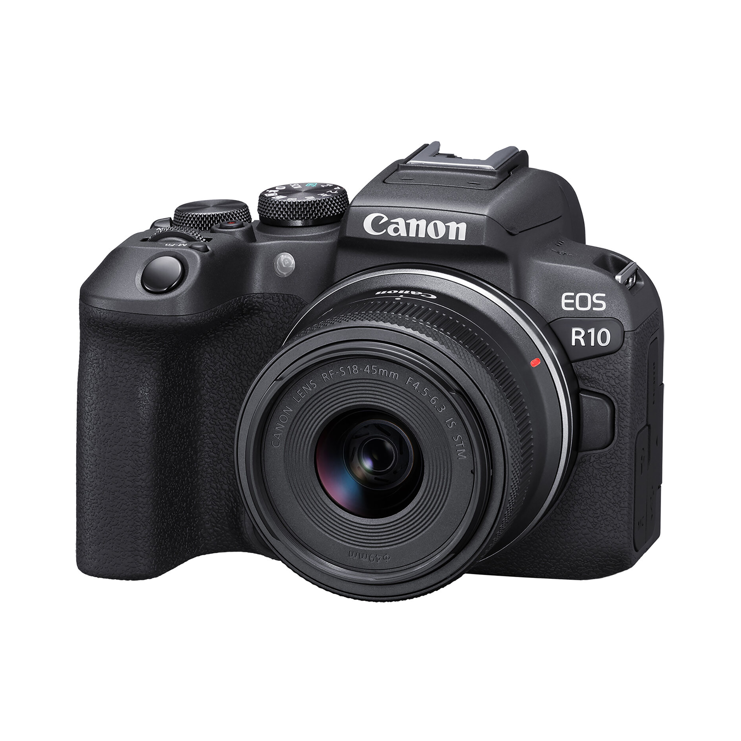 Caméra sans miroir Canon EOS R10 avec kit d'objectif 18-45 mm